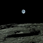 Lever et coucher de Terre depuis la Lune, par la sonde japonaise Kaguya (novembre 2007).