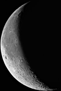 Image du limbe de la Lune (96 ko)