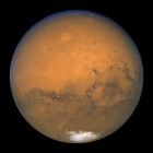 L'opposition d'aot 2003 (Mars au plus proche de la Terre) : Des images du tlescope spatial Hubble.