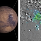 Les rsultats d'OMEGA (Mars Express) indiquent les endroits ayant pu hberger la vie (avril 2006)