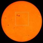 Six images successives  plusieurs jours d'intervalle en aot - septembre 2000 par la sonde SOHO