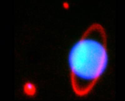 Uranus observe par Subaru en IR (13 ko)