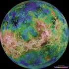 Vnus dvoile, une image de la plante sans ses nuages