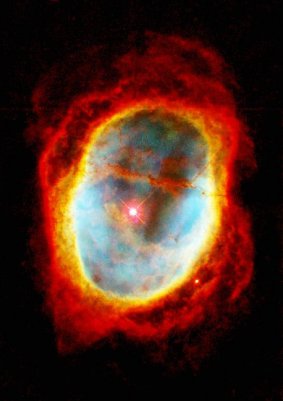 Image de la nbuleuse plantaire NGC3132 (43 ko)