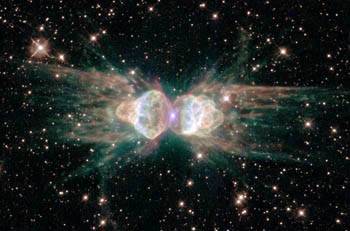 La nbuleuse Mz3 par Hubble (85 ko)