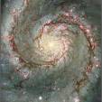 Le coeur de M 51, la galaxie tourbillon