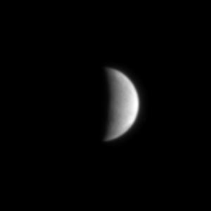 Encelade par Cassini, le 3 juillet 2004 (4 ko)