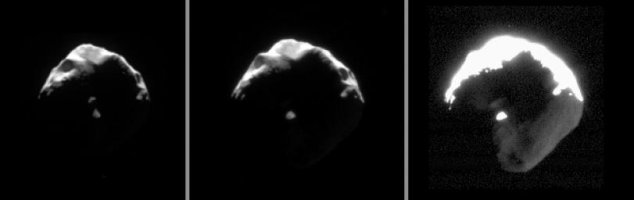 Hlne par Cassini, le 17 aot 2006 (14 ko)